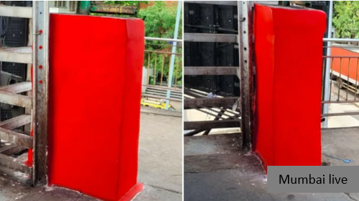 WR Launches Pilot Project to Erase Paan Stains using German Nano-Technology at Matunga Road Station