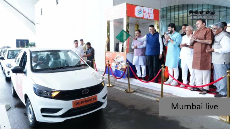 Bharat Taxi Launched At Navi Mumbai International Airport, Aims To Transform Urban Mobility