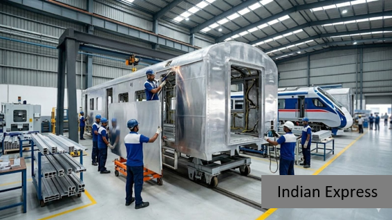 Titagarh Rail Systems to manufacture aluminium railway coaches entirely in India by FY27