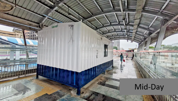 Ticket booking office opens on Mulund's new twin foot overbridges