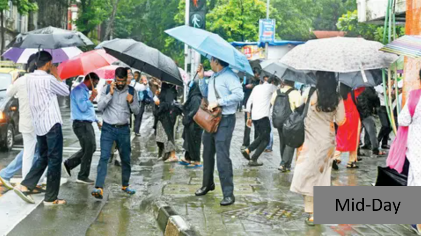 Mumbai rain: IMD upgrades alert to yellow after sudden showers