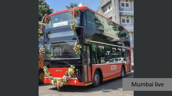 Mumbai's Electric Double-Decker Buses To Shrink By 17 Cm For Better Route Access